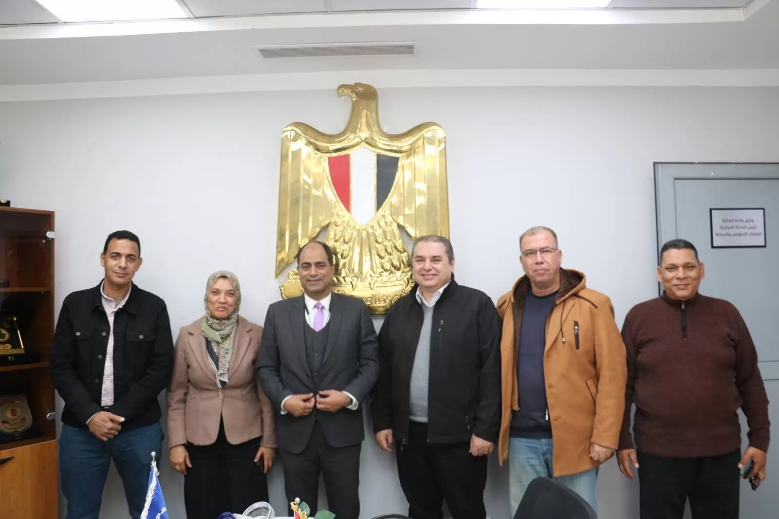 رئيس هيئة المواصفات يتفقد فرعي الهيئة بالسويس والعين السخنة 
